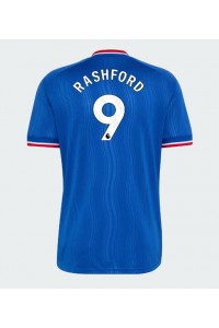 Manchester United Marcus Rashford #9 Jalkapallovaatteet Vieraspaita 2026-27 Lyhythihainen